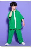 画像7: 【セットアップ】CASUAL GREEN SHIRTS SET (7)