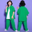 画像5: 【セットアップ】CASUAL GREEN SHIRTS SET (5)