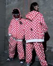 画像5: 30%off【セットアップ/ 在庫処分セール】Red Checkerboard Pattern Set (5)