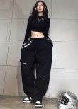 画像2: 【大人向け パンツ】 LA BLACK STREET PANTS (2)