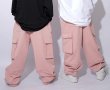 画像5: 30%off【パンツ/在庫処分セール】150  PINK CARGO PANTS (5)