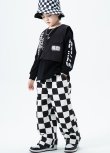 画像4: 【ボトムス】WHITE&BLACK CHECKER PANTS (4)