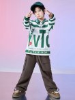 画像4: 【トップス】GREEN BORDER SHIRTS (4)