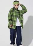 画像2: 【トップス】GREEN CHECK SHIRTS (2)