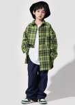 画像3: 【トップス】GREEN CHECK SHIRTS (3)