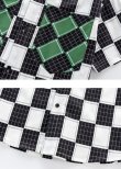 画像12: 【セットアップ】WHITE & GREEN CHECKER HIPHOP SET (12)