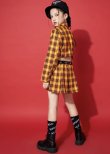 画像6: 【セットアップ】ORANGE CHECK GIRLS SETS (6)