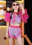 画像3: 【セットアップ】Girls Pink Dance Set (3)