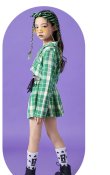 画像4: 【セットアップ/在庫処分セール】GREEN CHECK Long Sleeve SETS (4)