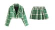 画像5: 【セットアップ/在庫処分セール】GREEN CHECK Long Sleeve SETS (5)