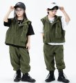 画像2: Khaki Green Vest Street  (2)