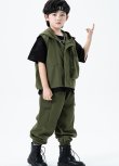 画像5: Khaki Green Vest Street  (5)