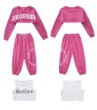 画像8: 【セットアップ】Girls Pink Cropped Set (8)