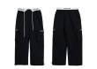 画像13: 【CBX LAB】FOLDED WAIST CARGO PANTS (Blk, Grey) (13)