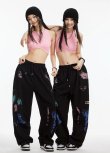 画像10: 【CBX LAB】PAINT EFFECT PANTS (White, Black) (10)