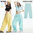 画像1: 【CBX LAB】BASIC PANTS (Light Blue, Yellow) (1)