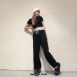 画像17: 【CBX LAB】FOLDED WAIST PANTS (Blk, Grey, LB) (17)