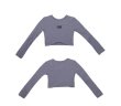 画像15: 【CBX LAB】Long Sleeve Short Tops (6 Colors) (15)