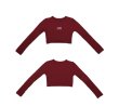 画像16: 【CBX LAB】Long Sleeve Short Tops (6 Colors) (16)