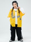 画像2: UNIFORM HIPHOP YELLOW SHIRTS SET (2)