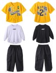 画像5: UNIFORM HIPHOP YELLOW SHIRTS SET (5)