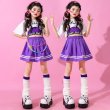 画像1: PURPLE GIRLS SKIRT SET (1)