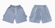 画像8: 【CBX LAB】HALF DENIM PANTS (Light Blue) (8)