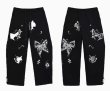 画像8: 【CBX LAB】BUTTERFLY PRINT SWEATPANTS (Black) (8)