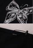 画像7: 【CBX LAB】BUTTERFLY PRINT SWEATPANTS (Black) (7)