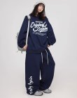 画像2: 【CBX LAB】NAVY SWEAT SETUP (1 Color) (2)