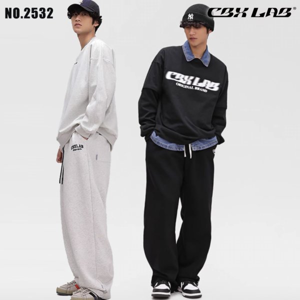 画像1: 【CBX LAB】MENS WAIST TWO TONE PANTS (3 Colors) (1)