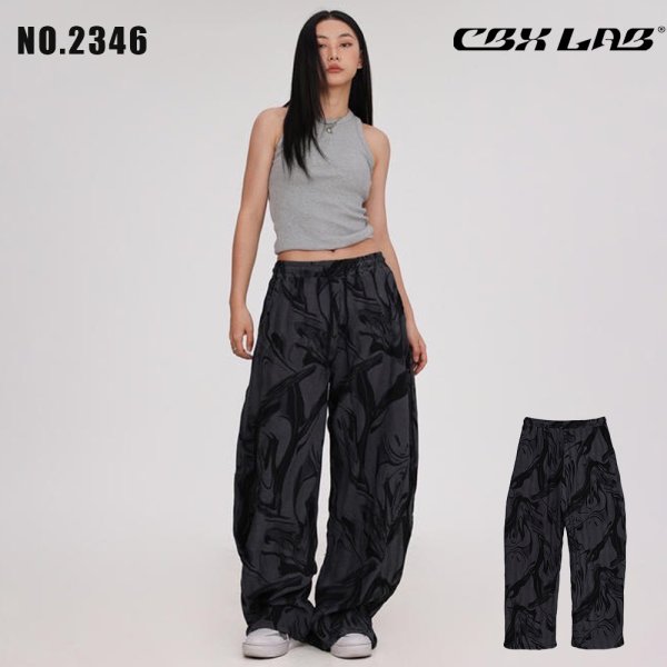 画像1: 【CBX LAB】MARBLE SWEATPANTS (Curve fit) (1)